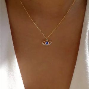 Evil eye necklace